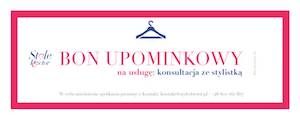 bon na konsultacje ze stylistą